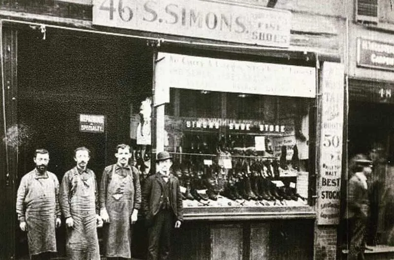 Simons Shoes circa 1930