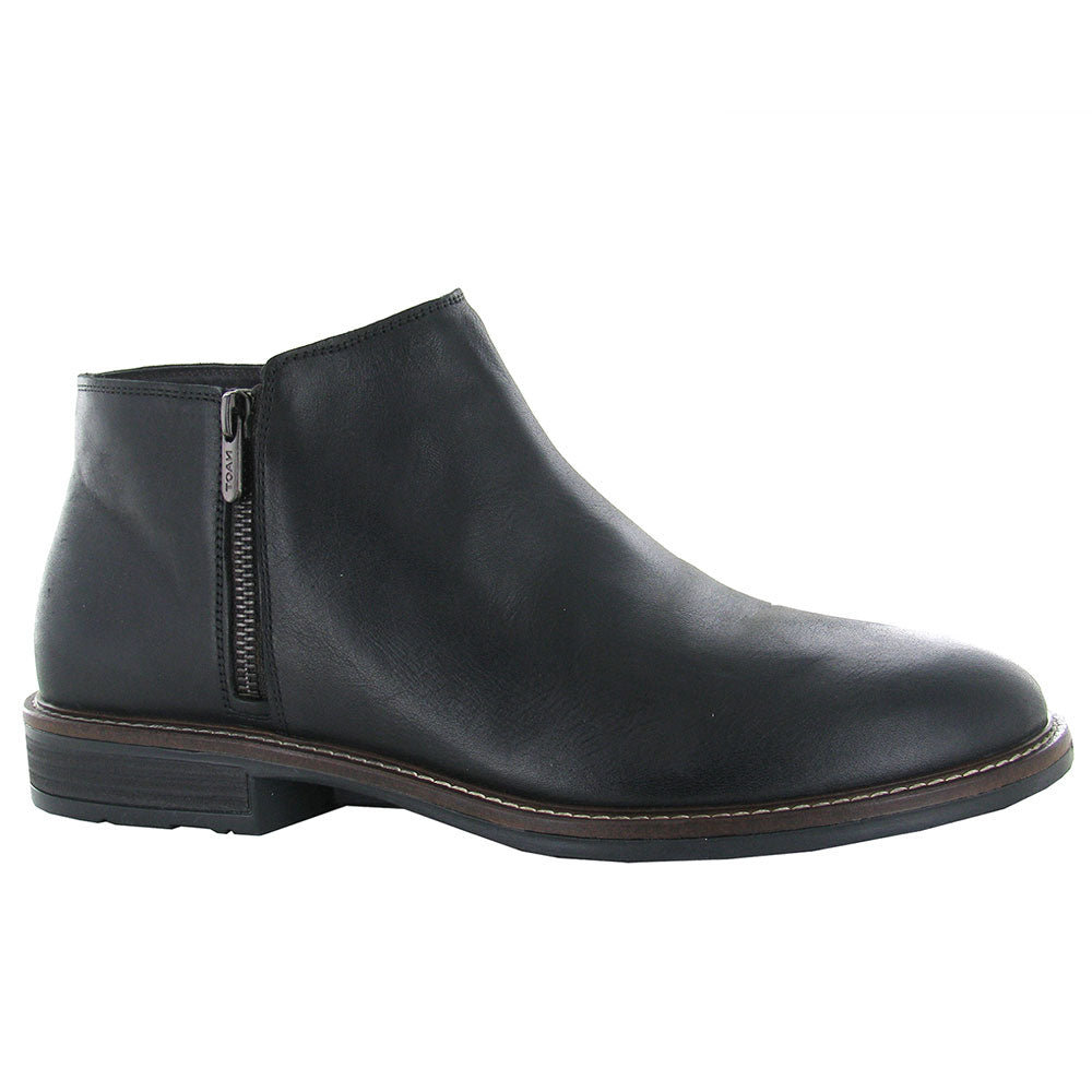Water Resistant Black Leather