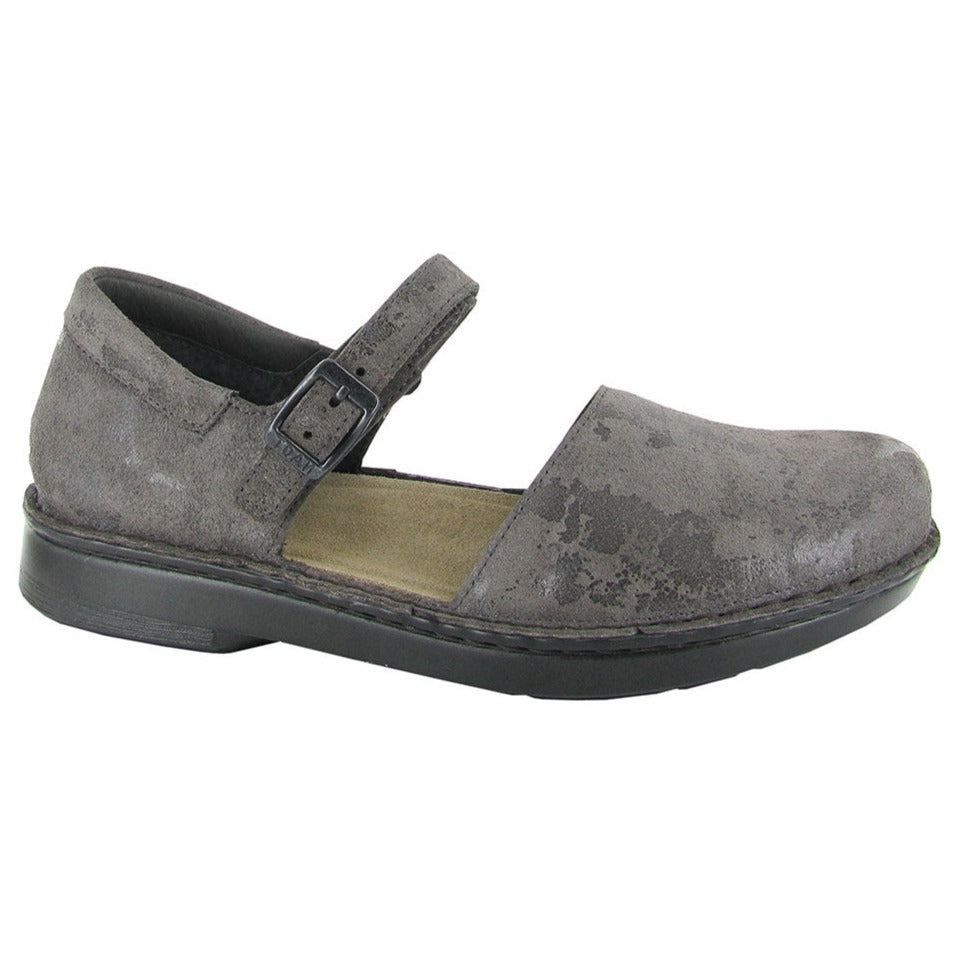 Grey Marble Suede