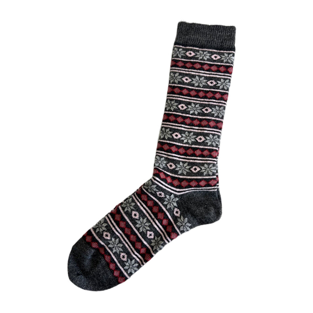 Tey Art Starry Stripe Womens Hosiery Charcoal