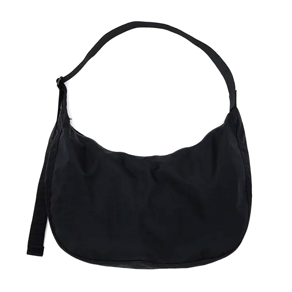 BAGGU ブラック バッグ M Baggu Large Nylon Crescent Bag | Simons Shoes