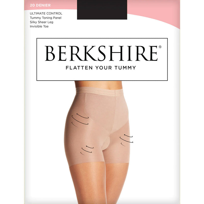 Berkshire Legwear Flat Tummy Silky Shaper Pantyhose Simons Shoes
