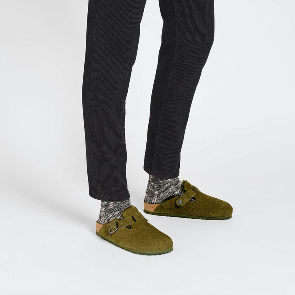 Birkenstock Boston Shearling Clog Womens Shoes