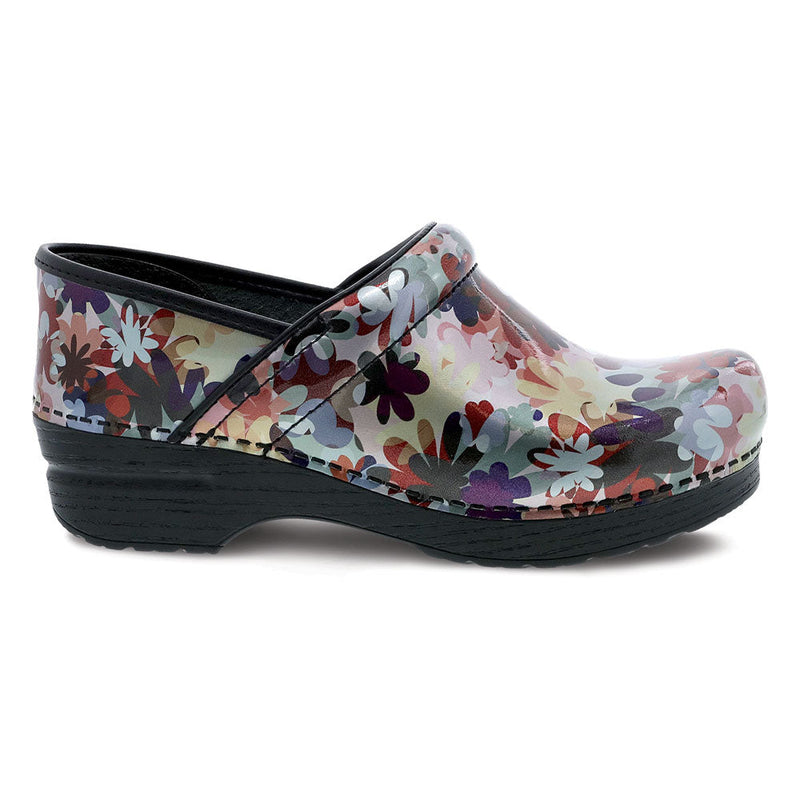 Clearance Dansko Best Price On Dansko Shoes Dansko XP Women's Patent Leather Boho Flower Clog Simons Shoes