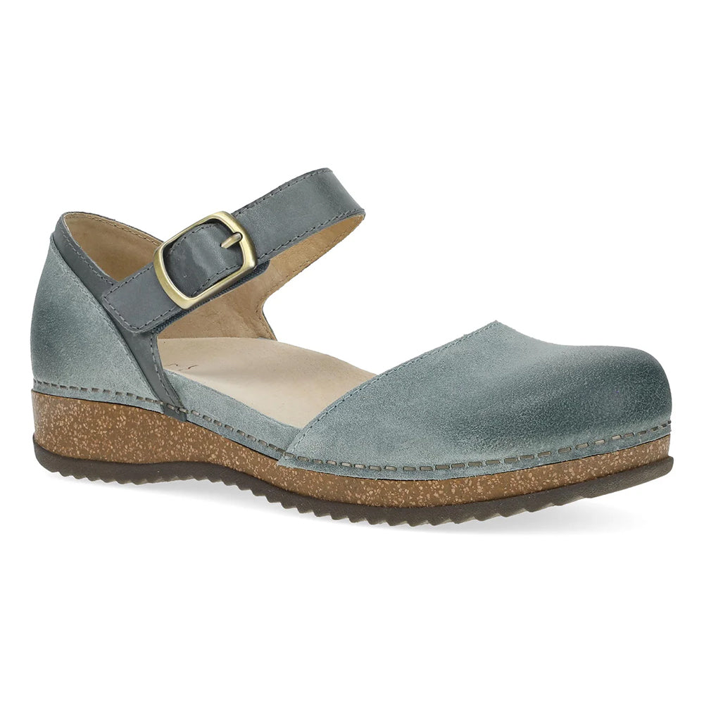Denim Burnished Suede