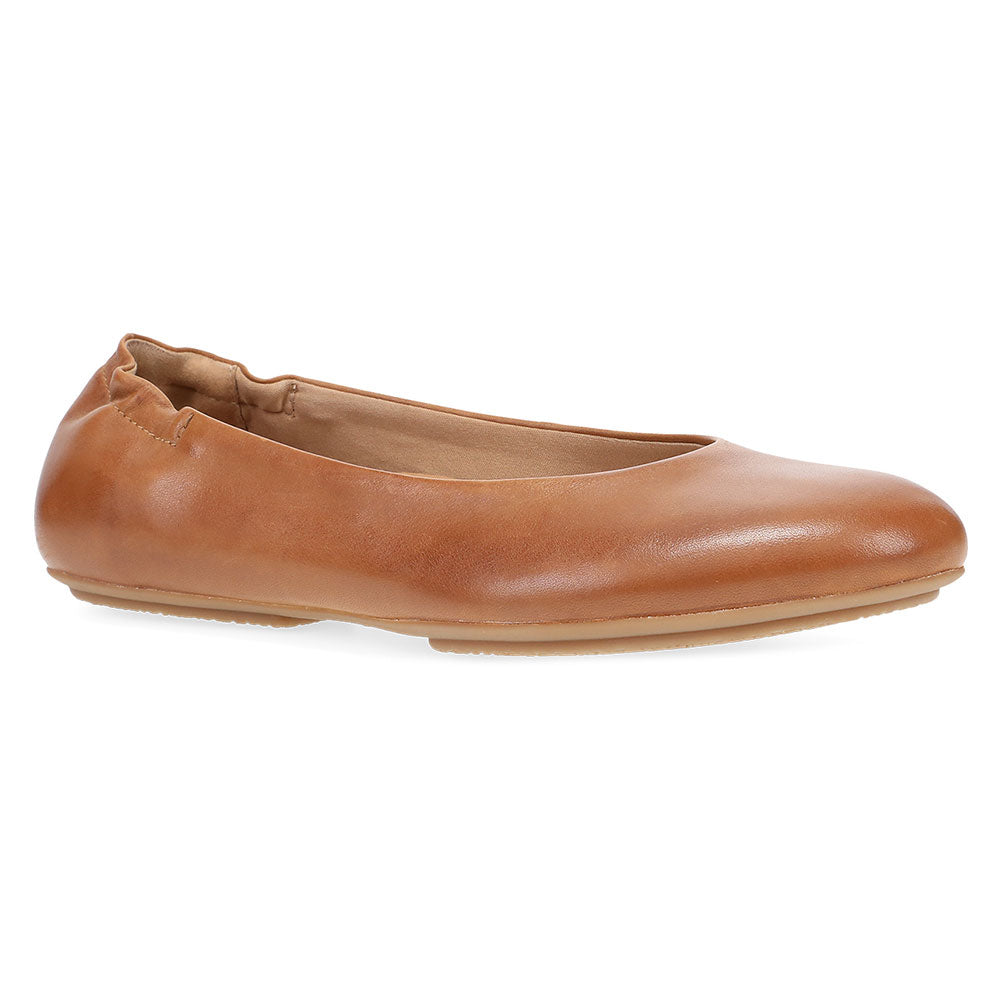 Dansko Women's Mollie Leather Slip On Ballet Flat | Simons Shoes
