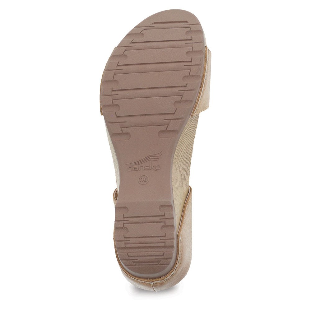 Dansko Tanya Double Strap Slide Sandal Womens Shoes