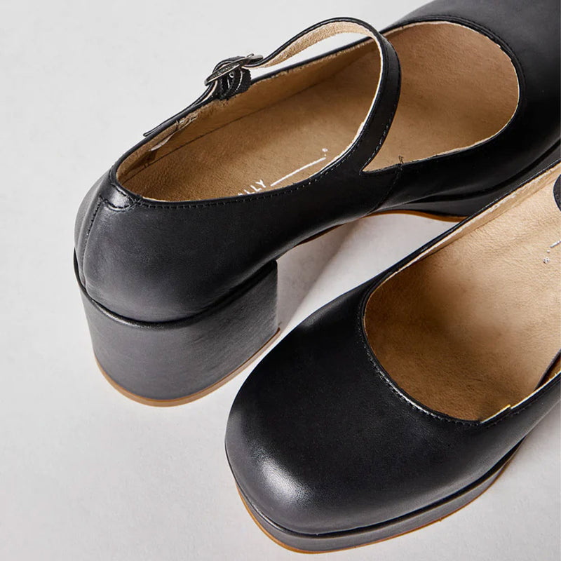 Intentionally Blank Taft Platform Mary Jane Womens Shoes 