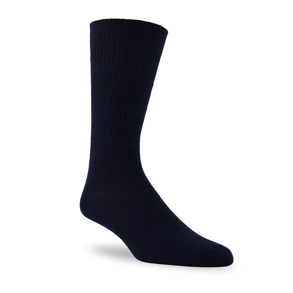 J.B.Fields Non-Elastic Weekender Sock Mens Hosiery Black