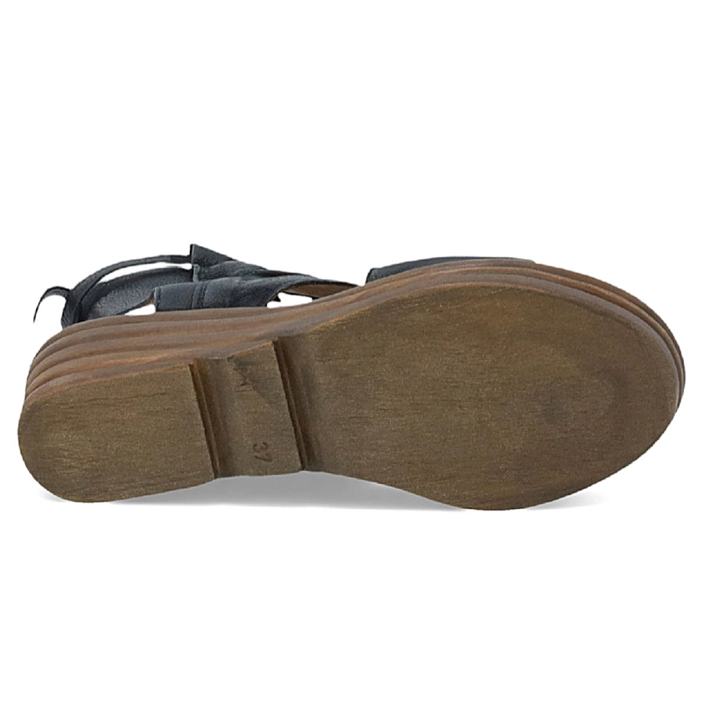 Miz Mooz Anna Wedge Sandal Womens Shoes