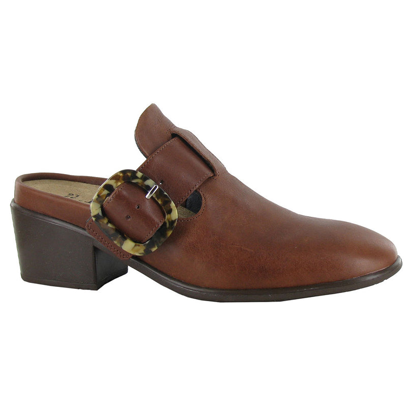 Naot Choice Mule (17499) Womens Shoes Soft Chestnut Leather