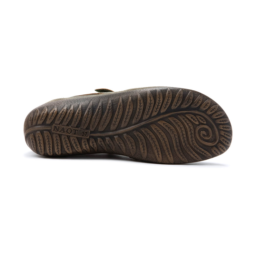 Naot Kirei Suede and Leather Womens Mary Jane, Velcro Mary Jane