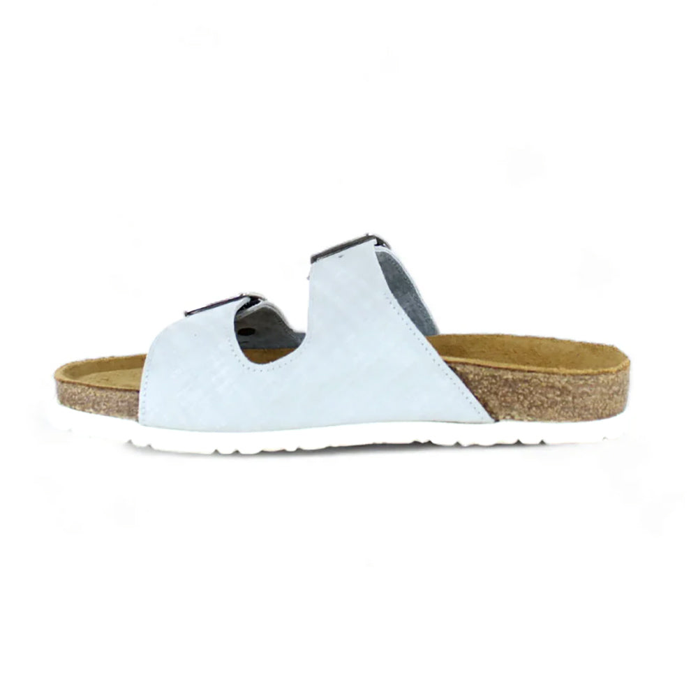 Naot Santa Barbara (7500) - Grey Linen Womens Shoes