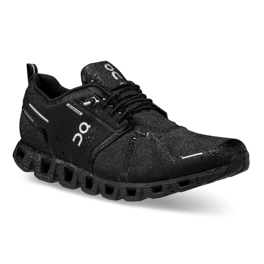 ON Running Men's Cloud 5 Waterproof Mens Shoes All Black