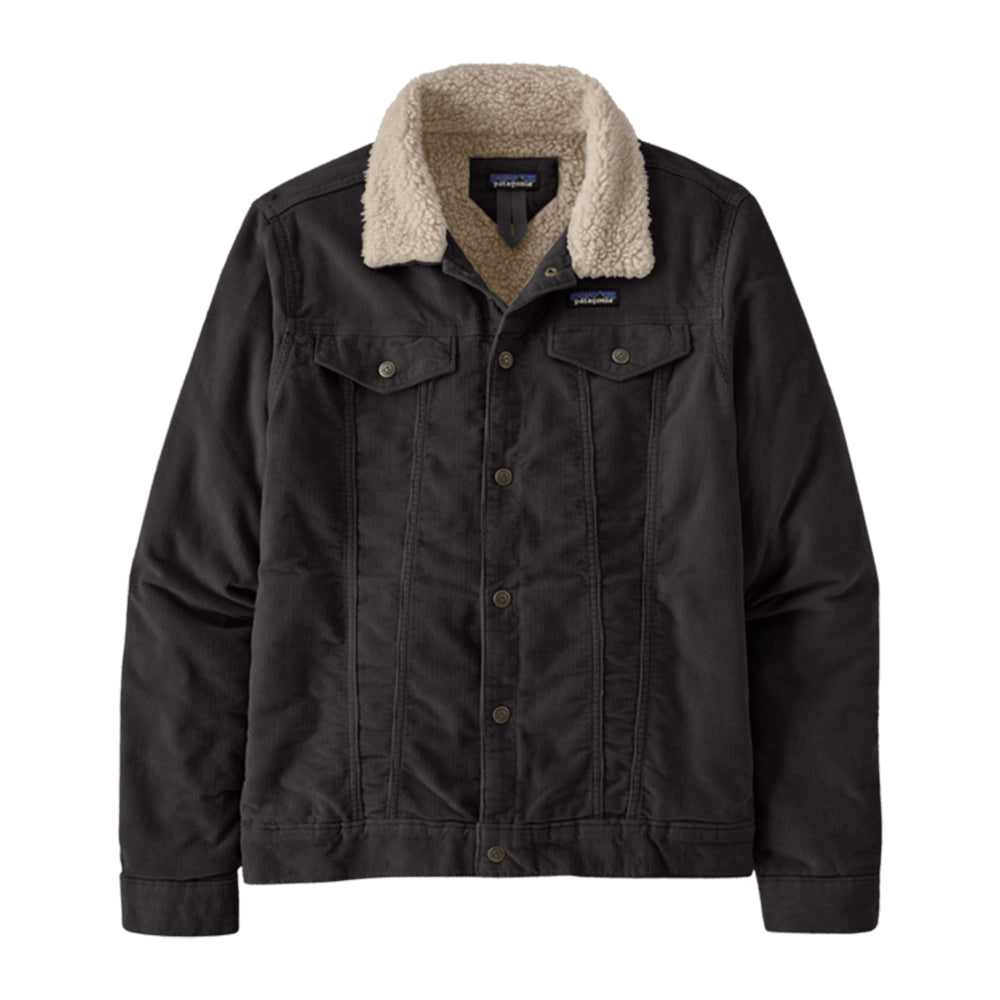 Patagonia Men's Pile Lined Trucker Jacket Men's Clothing Ink Black