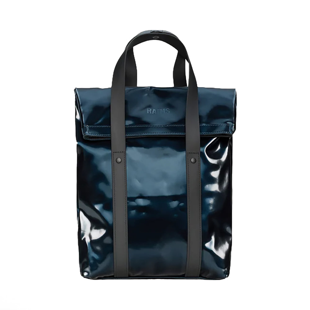 rains black tote backpack Rains 2 Way Tote Waterproof Backpack Mini W3