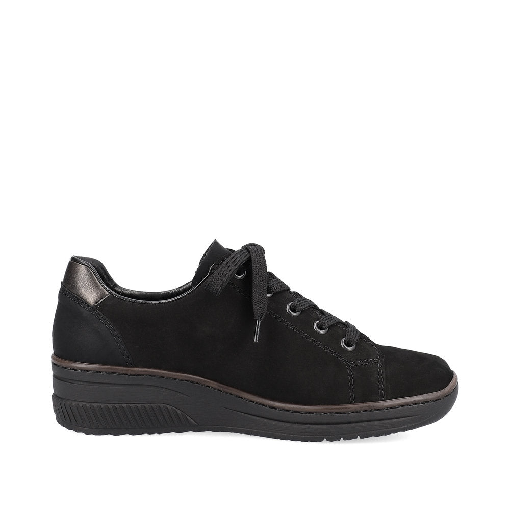 Rieker 48700 Sneaker Womens Shoes 00 Black