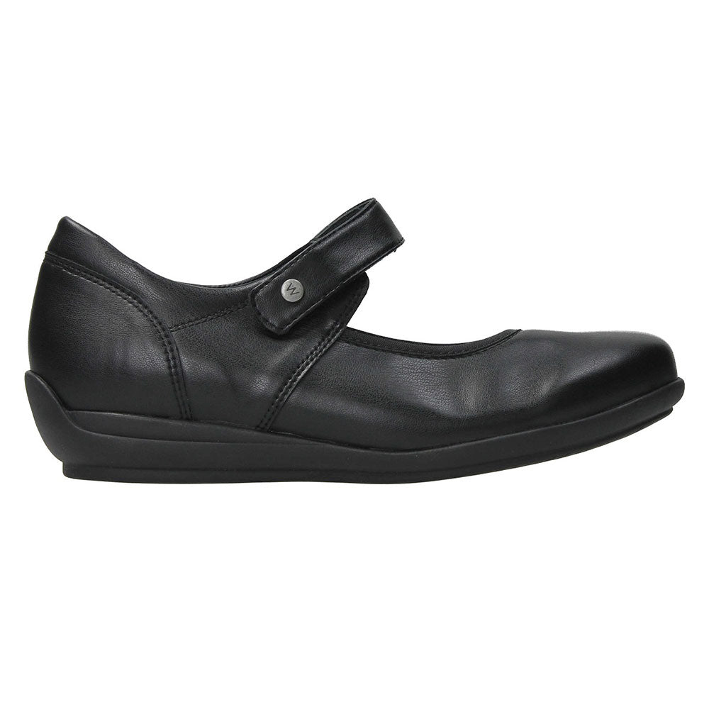 Wolky Noble Flat Womens Shoes 81-000 Black