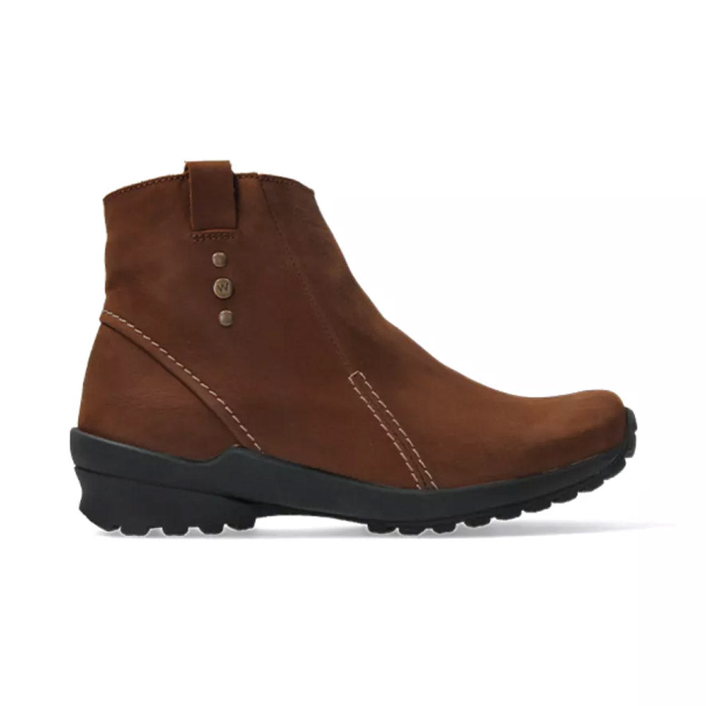 Wolky Zion Bootie Womens Shoes 51-430 Cognac