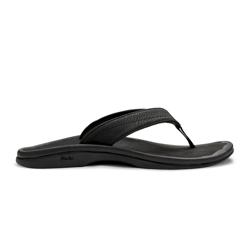 Olukai Ohana Men's Sandal Mens Shoes Black/Dark Shadow