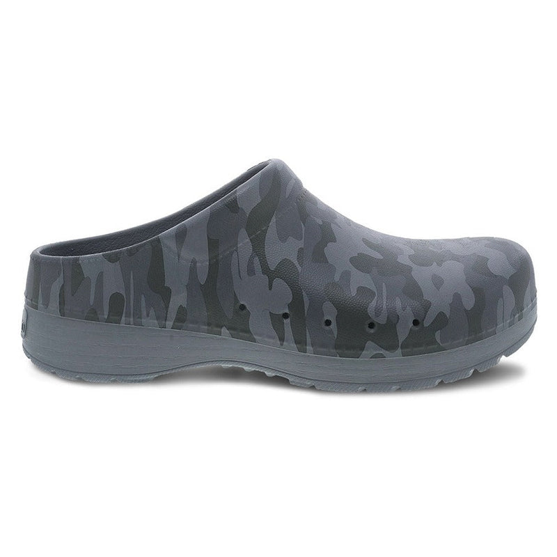 Dansko Kane Clog Green Mens s Slip On Open Back Clog Simons Shoes