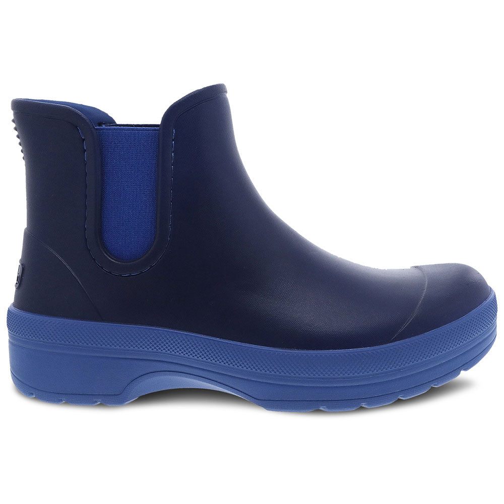Dansko Karmel Rain Bootie Womens Shoes Blue