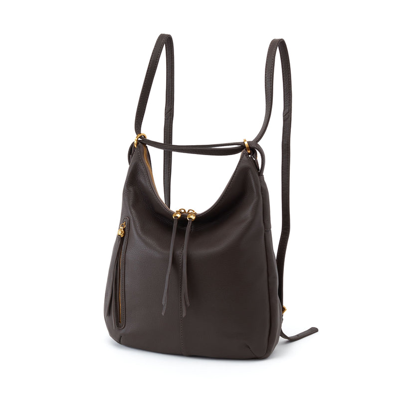 Hobo Merrin Convertible Backpack (SO-82318) Handbags Black