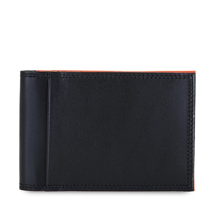 mywalit Men's Bifold Card Holder (4010) Handbags blk/orange