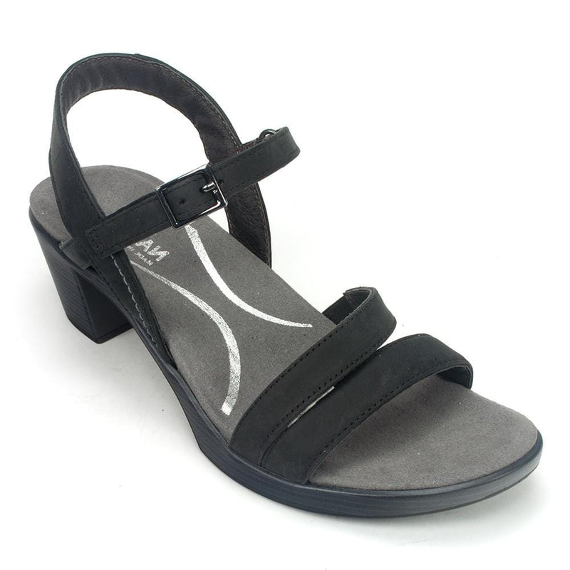 Naot Bounty Sandal (44123) Womens Shoes Soft Black Leather