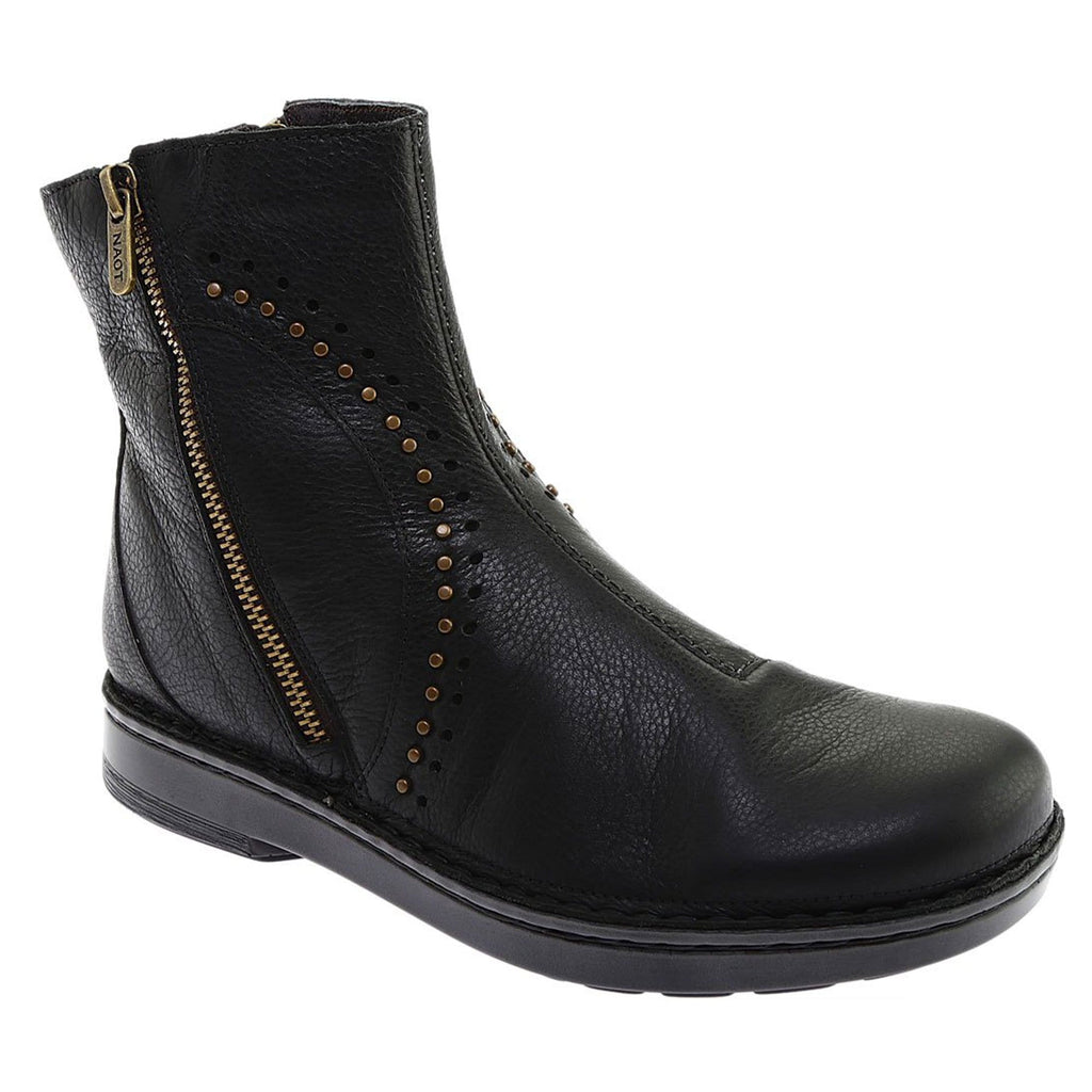 Naot Cetona Bootie (63406) Womens Shoes Soft Black Leather