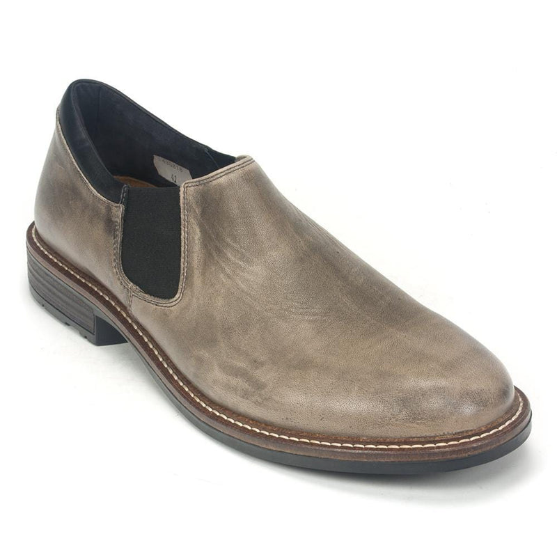 Naot Director Men's Shoe (80023) Mens Shoes Vintage Gray/Jet Black Leather
