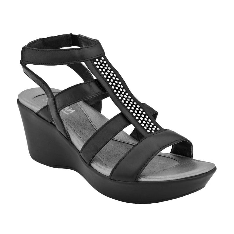 Naot Mystery Sandal (38057) Womens Shoes Black Raven
