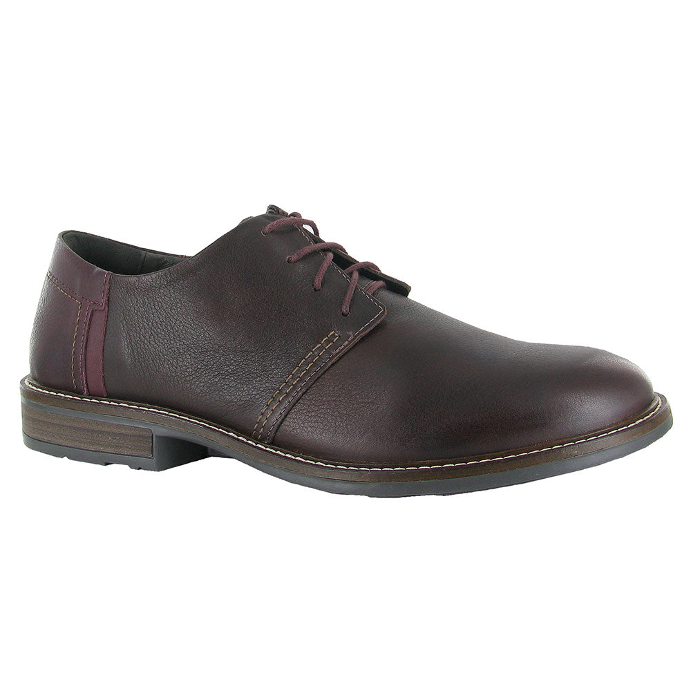 Soft Brown Leather/Soft Bordeaux Leather