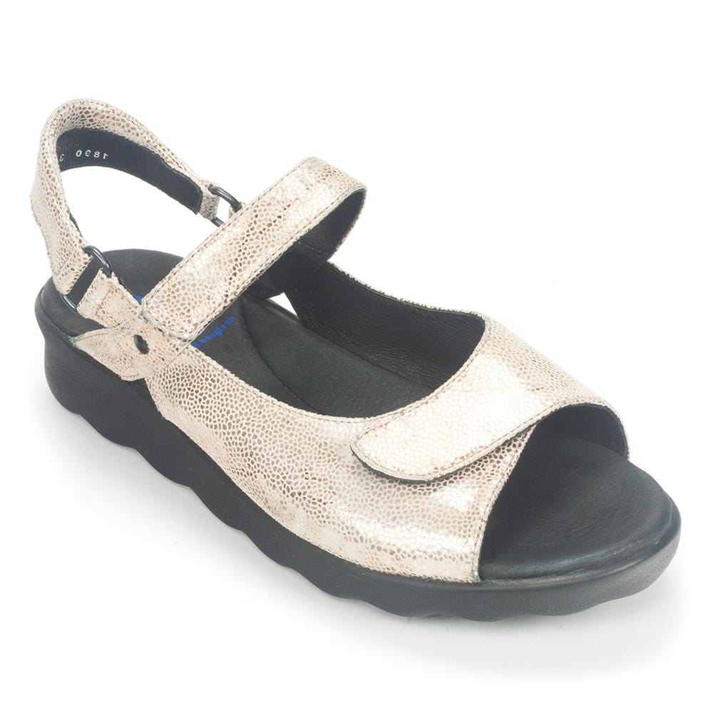 Wolky Pichu Sandal Womens Shoes 68-080 black blue