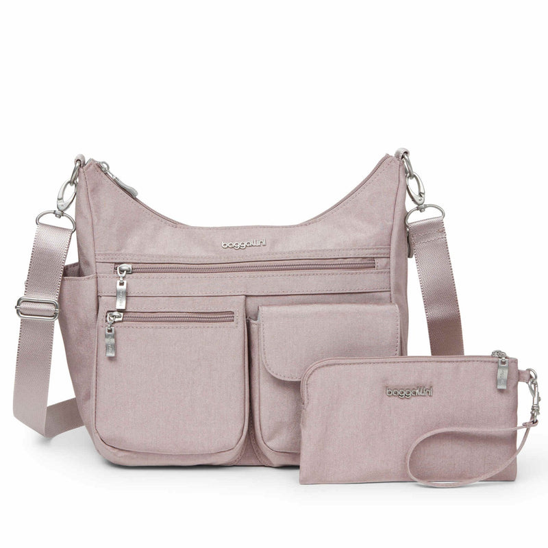 Baggallini Modern Everywhere Bag Handbags blush shimmer