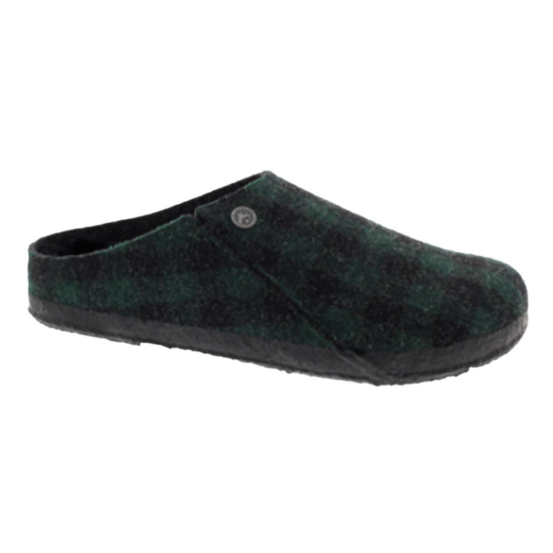 Birkenstock Men's Zermatt Slipper Womens Shoes 1020-056 Green Plaid