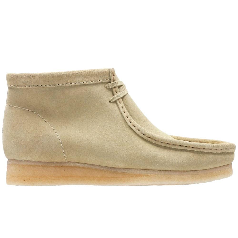 Clarks Men's Wallabee Boot Mens Shoes Maple Suede