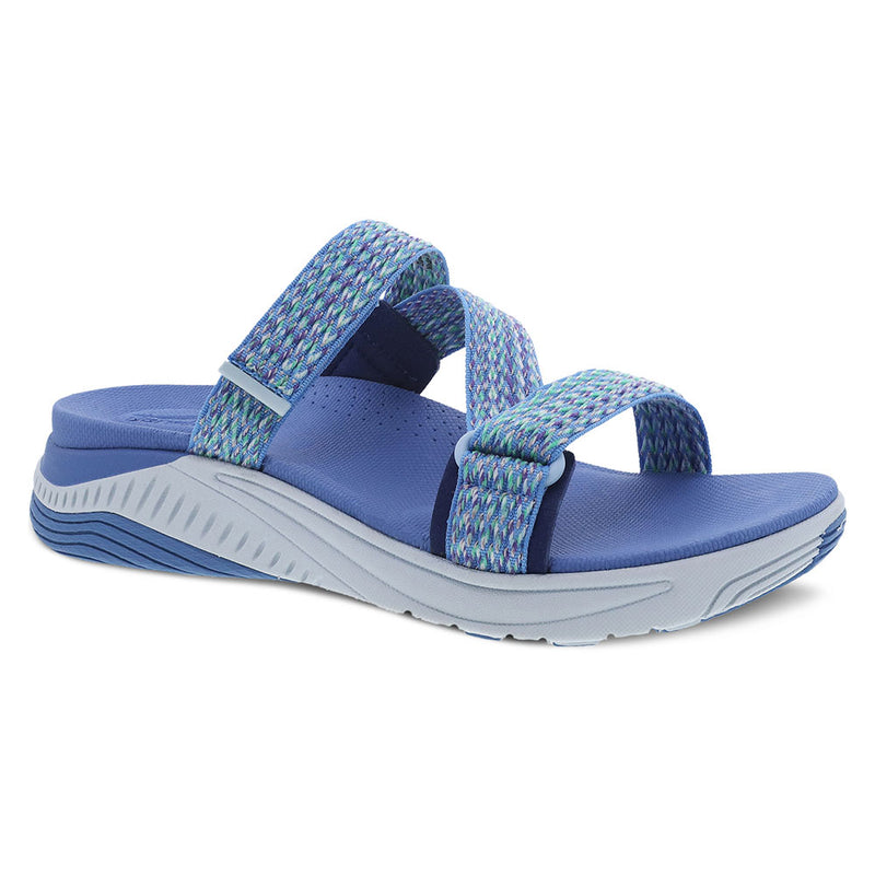 Dansko Rosette Strap Sandal Womens Shoes BLUE
