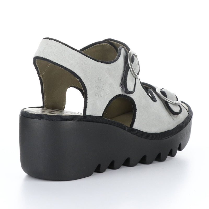 Fly London Bara Double Buckle Sandal 355FLY Womens Shoes 