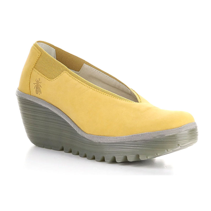 Fly London Products Yoza438Fly Wedge Sandal Womens Shoes Bumblebee