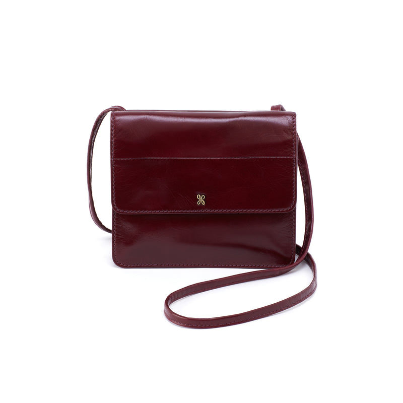 Hobo Jill Crossbody Wallet (VI-32471) Handbags Merlot