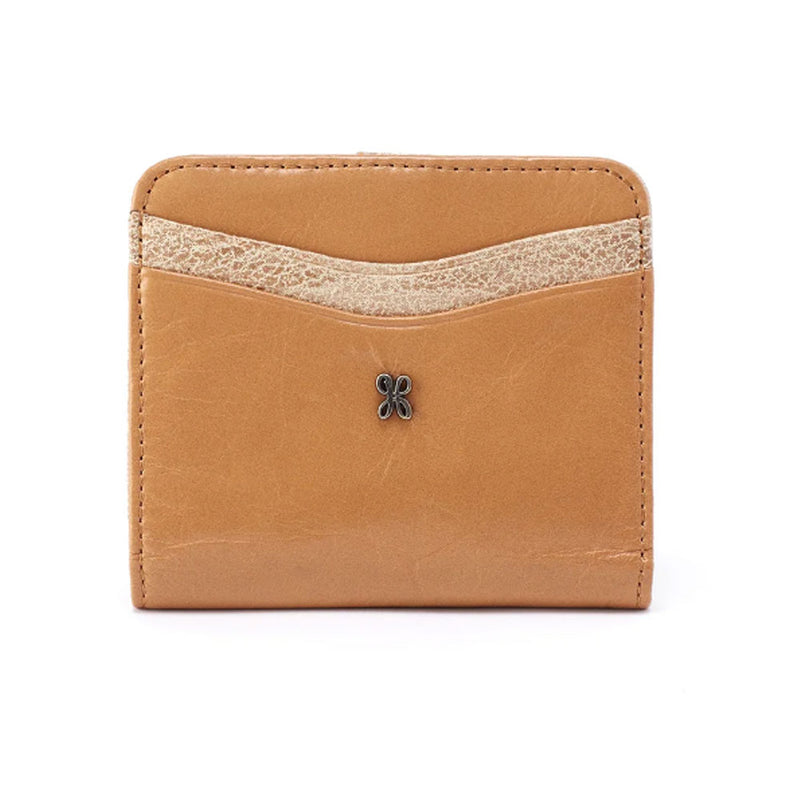 Hobo Max Mini Bifold Wallet Handbags gold leaf