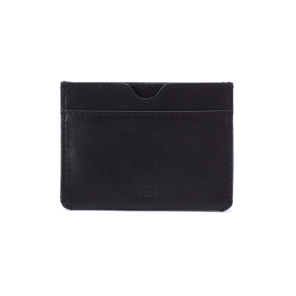 Hobo Men's CC Wallet (NP-70044) Cobbler Black