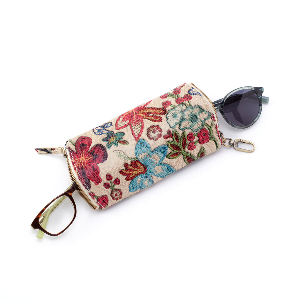 Hobo Spark Double Eyeglass Case (SO-81024) Handbags floral