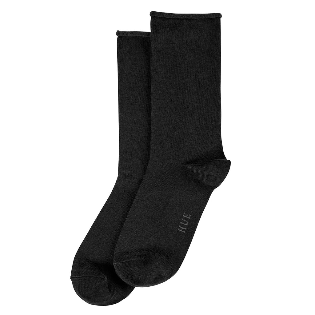 Hue Jeans Sock (6487) Womens Hosiery Black