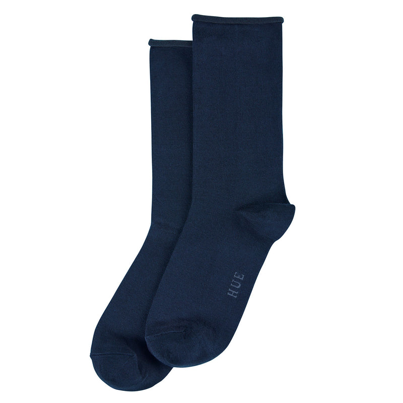 Hue Jeans Sock (6487) Womens Hosiery 79412 Navy