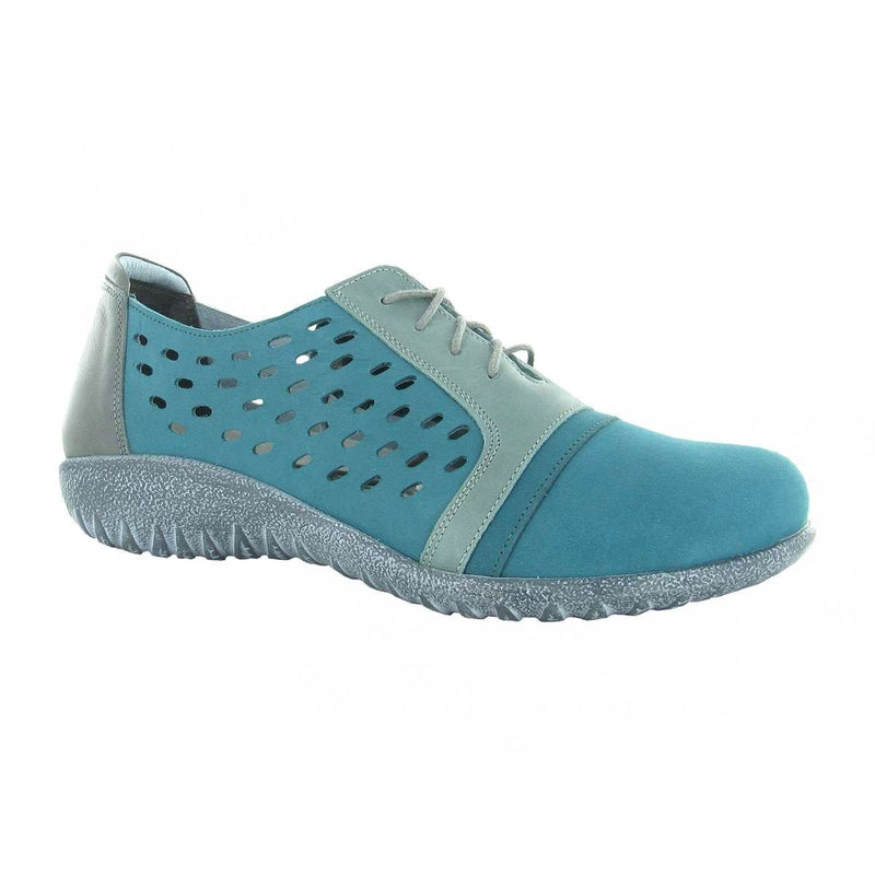 Naot Lalo Perforated Sneaker (11141) Womens Shoes V92 Teal Sea Green