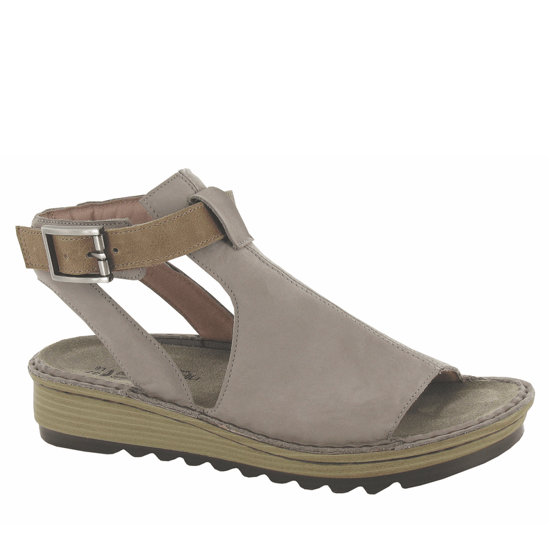 Naot Verbena Cutout Sandal Womens Shoes WAJ Stone
