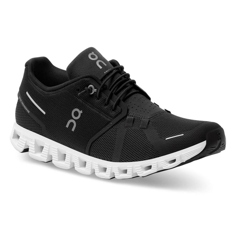 ON Running Cloud 5 Men's Running Sneaker Mens Shoes Black/White