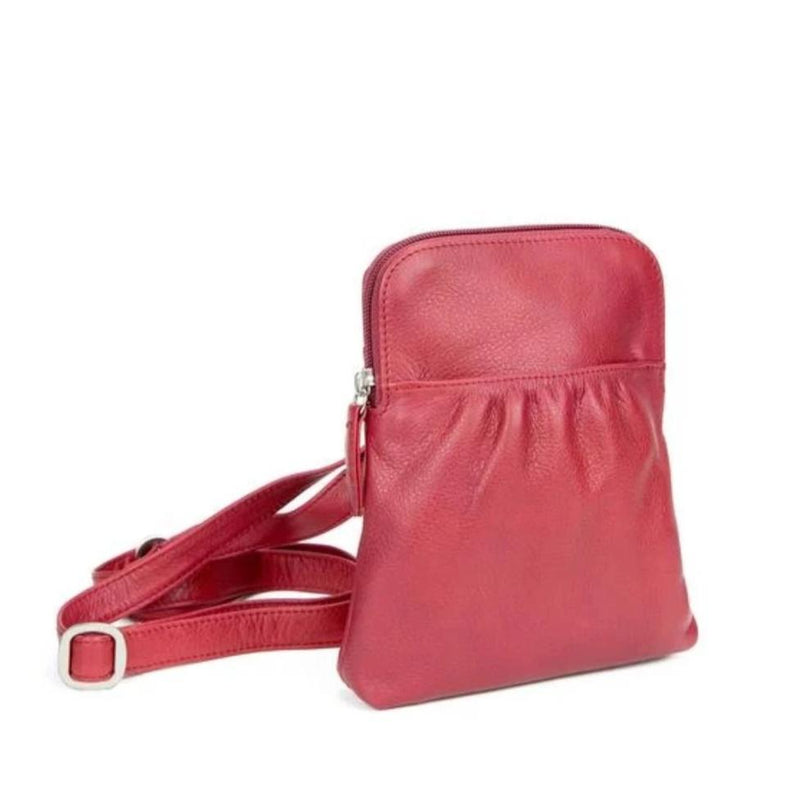 Osgoode Marley RFID Crossbody Travel Pocket (4603) Handbags Garnet